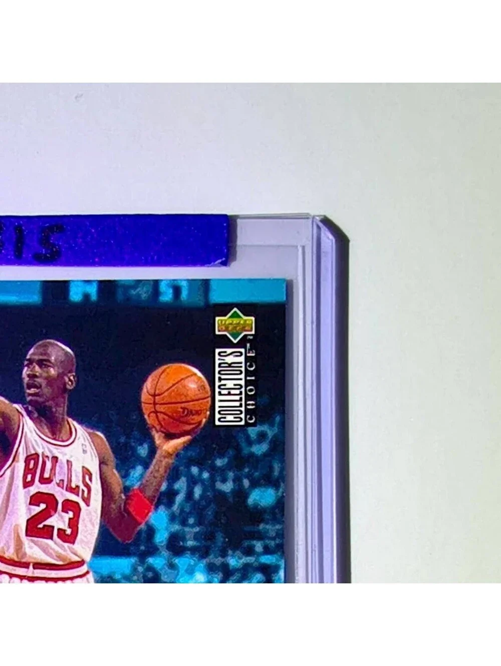 Michael Jordan 1995-96 Upper Deck Collector's Choice #410 Card Chicago Bulls
